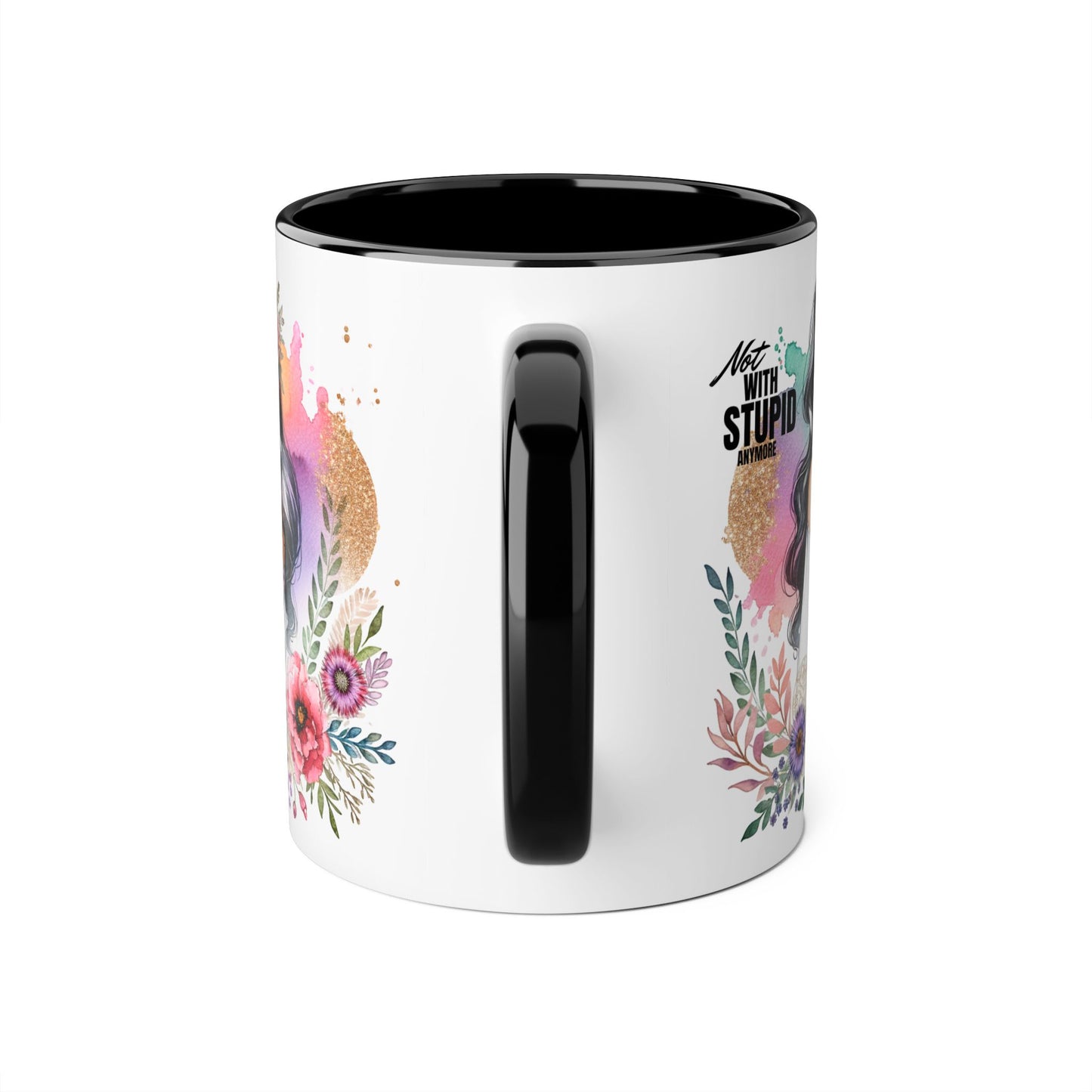 Mug - Not With Stupid Anymore Humoristic 11oz Accent Mug
