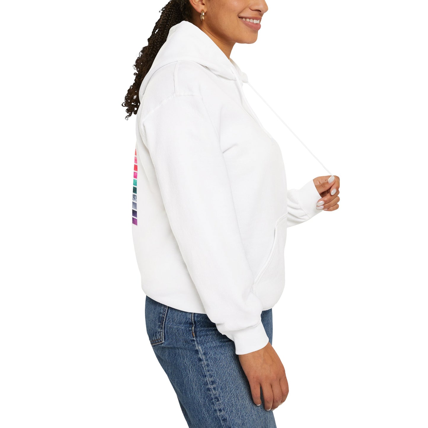 I Am My Own Happily Ever After Colorful Art-Inspired Unisex Hoodie – Perfect for Creative Souls