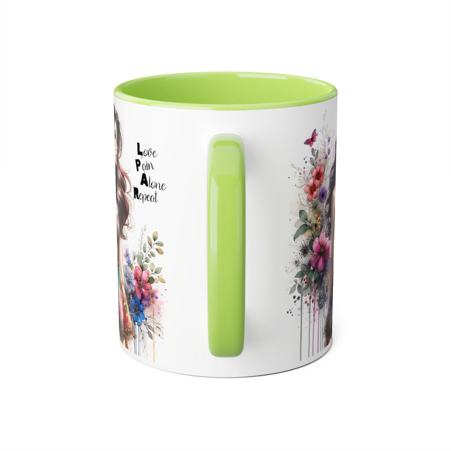 Chic Floral Accent Mug | Inspirational Coffee Cup, Perfect Gift for Friends, Tea Lovers, Birthday, Encouragement, Appreciation