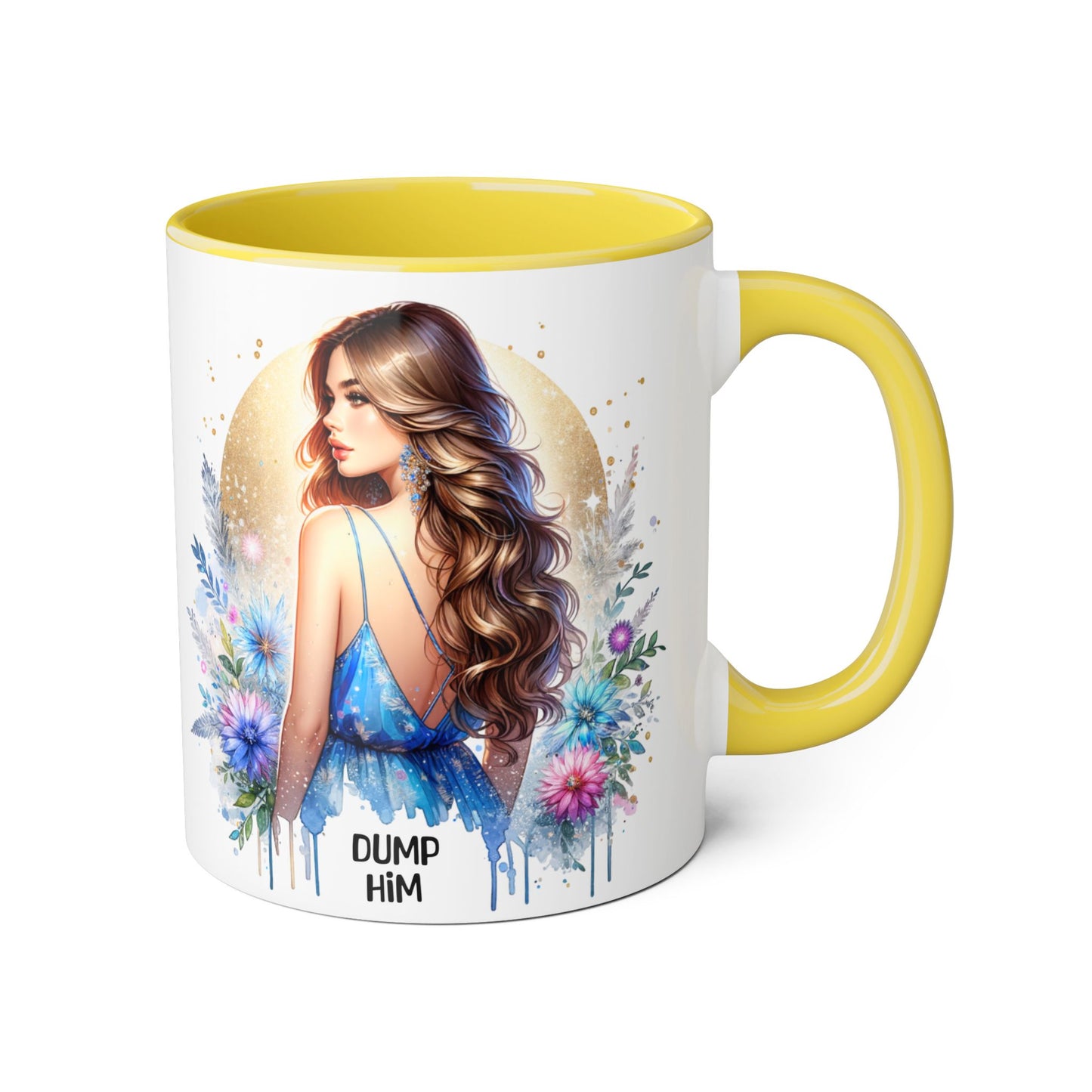 Blooming Beauty Coffee Mug, Floral Coffee Cup, Inspirational Mug Gift, Tea Lover's Accessory, Girly Mug for Friends