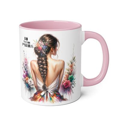 Funny Accent Mug - No Time For F*boys 11oz