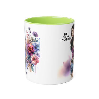 Funny Accent Mug - No Time For F*boys 11oz