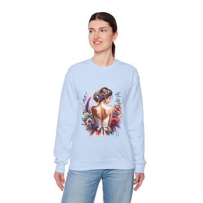 I Don`t  Make Mistakes, I Just Date Them Floral Art Sweatshirt, Unisex Pullover, Cozy Gift, Spring Fashion, Artwork Apparel, Perfect for Mother's Day