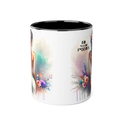 Funny Accent Mug - No Time For F*boys 11oz