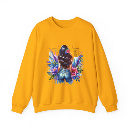 I Don`t  Make Mistakes, I Just Date Them Colorful Art Sweatshirt, Stylish Crewneck, Floral Design, Unisex Apparel, Gift for Her, Cozy Fashion, Unique Artwork Sweatshirt
