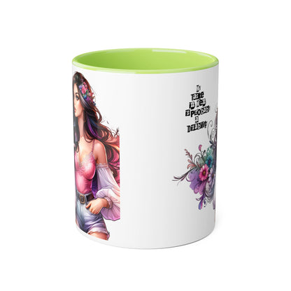 Funny Accent Mug - My Taste in Men is Probably a Disability Humor 11oz Cup