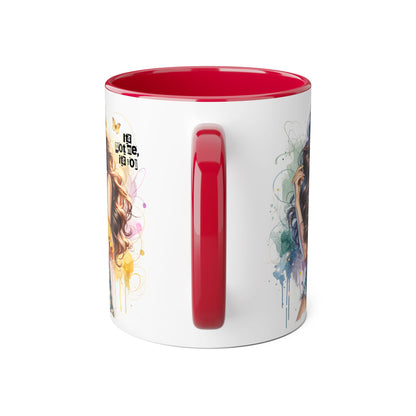It's Not Me, It's You Humoristic Vibrant Accent Mug with Artistic Design, Perfect Gift for Coffee Lovers, Unique Home Decor, Personalized Beverage Cup, Cute Tea Mug