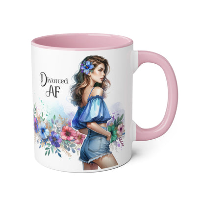 Divorced AF Accent Mug | Floral Design | Coffee Cup for Empowerment | Gift for Divorcees | Self-Care Mug | Celebrating New Beginnings [...]