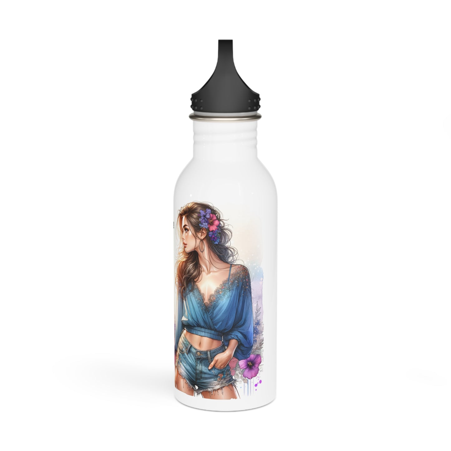 I'm Too Cute For My Ex  Stainless Steel Water Bottle, Inspirational Bottle Gift for Her, Girlfriend Gift, Fitness Water Bottle, Eco-Friendly Drink Container