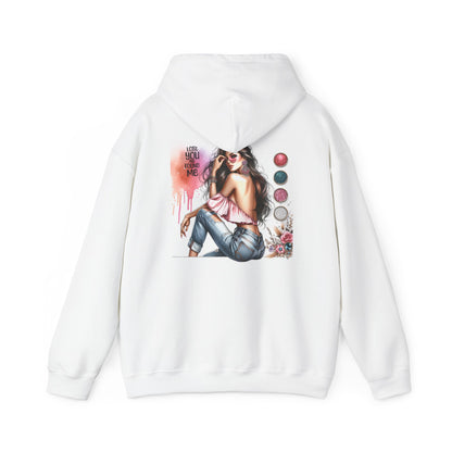Breakup Hoodie - Unisex Hooded Sweatshirt Lost You and Found Me Design