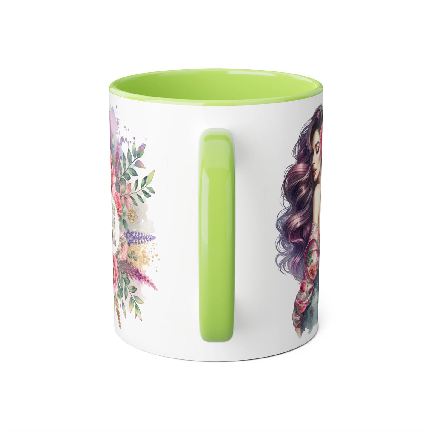 I Can Buy Myself Flowers Floral Inspiration Mug, Unique Gift for Her, Coffee Cup, Self-Care Item, Beautiful Floral Design