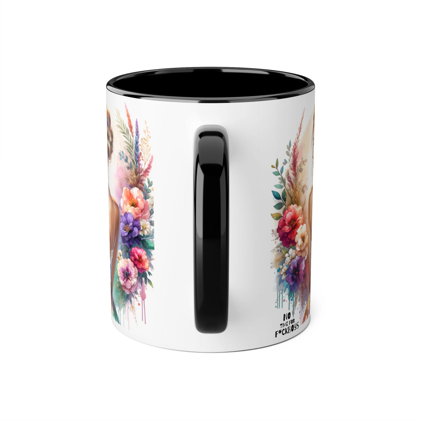 Funny Accent Mug - No Time For F*boys 11oz