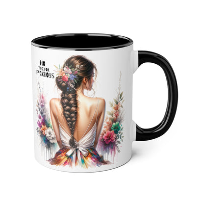 Funny Accent Mug - No Time For F*boys 11oz