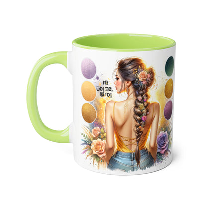 It's Not Me, It's You Humoristic Artistic Accent Mug for Creative Souls, Perfect Gift for Artists, Birthdays, Coffee Lovers, Home Decor