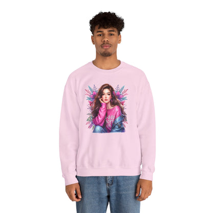 1-800-Boys-Lie Trendy Crewneck Sweatshirt - Cozy Unisex Pullover, Perfect for Casual Days, Gifts for Her, Cute Fashion Layering, Everyday Style