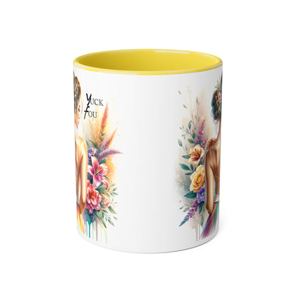 Yuck Fou Colorful Art Mugs