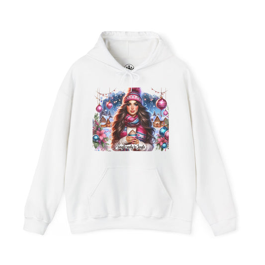 Christmas Hooded Unisex Sweatshirt - Single And Ready to Jingle