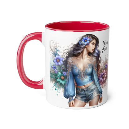 Artistic Accent Mug with ‘Yuck Fou’ Design for Trendy Sipping, Perfect Gift for Friends & Art Lovers, Ideal for Birthdays & Celebrations