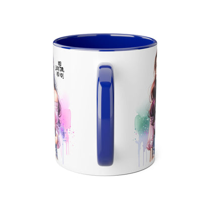It's Not Me, It's You Humoristic Vibrant Accent Mug, Espresso Lover's Gift, Stunning Art Print Mug, Unique Coffee Cup, Colorful Tea Mug, Perfect for Birthdays, Cozy Vibes