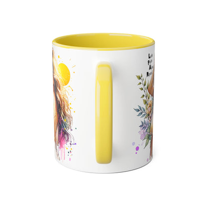 Bohemian Accent Mug - Inspirational Coffee Cup for Dreamers, Perfect Gift for Her, Home Decor, Unique Coffee Mug