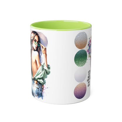 If I'm Too Much, Then Go Find Less Stylish Accent Mugs, 11oz - Trendy Coffee Cup, Unique Gift for Her, Fashionista Mug, Inspirational Drinkware, Perfect for Birthdays [...]