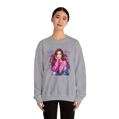 1-800-Boys-Lie Trendy Crewneck Sweatshirt - Cozy Unisex Pullover, Perfect for Casual Days, Gifts for Her, Cute Fashion Layering, Everyday Style