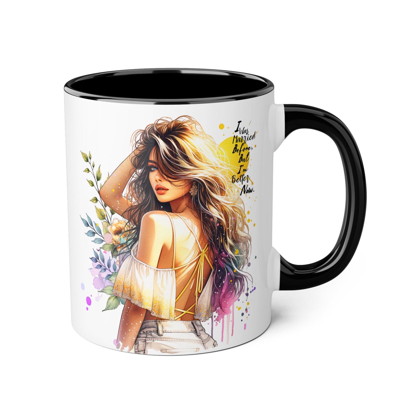 I Was Married Before But I'm Better Now Inspirational Accent Mug, 11oz Coffee Cup, Artistic Mug for Self-Love, Unique Gift for Friends, Motivational Gift Idea, Perfect for [...]