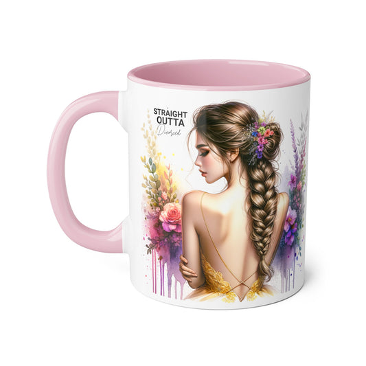 Straight Outta Divorced Humoristic Artistic Accent Mug, Unique Coffee Cup for Home Decor, Gift for Friends and Family, Floral Design, Straight Outta Mug, Ideal for [...]