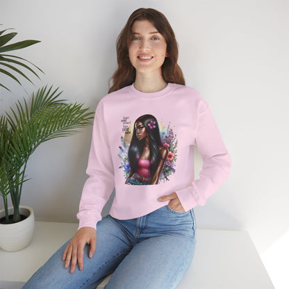 I Don't Make Mistakes, I Just Date Them Vibrant Art Crewneck Sweatshirt - Inspirational Women's Sweatshirt, Unique Gift for Her, Cozy Pullover, Casual Fashion