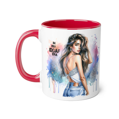 Empowered Art Mug: "In my IDGAF Era" - Unique Gift for Friends, Motivational Coffee Cup, Trendy Drinkware, Inspirational Home Decor, [...]