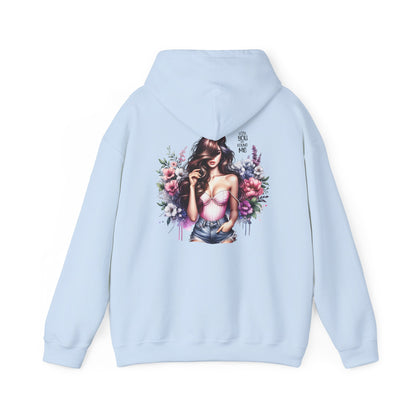 Breakup Hoodie - Unisex Hooded Sweatshirt Lost You and Found Me Design
