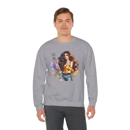 I Don`t  Make Mistakes, I Just Date Them Artistic Crewneck Sweatshirt - Perfect for Casual Outings, Gifts, Festivities, and Everyday Comfort, Featuring Colorful Designs