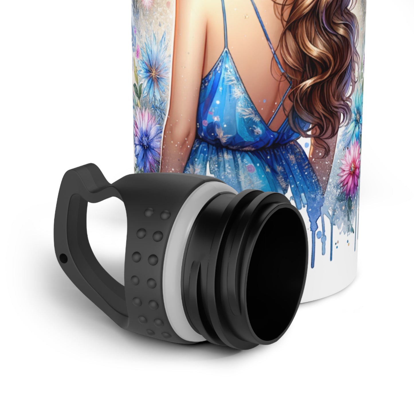 I Don't Make Mistakes, I Date Them Stylish Stainless Steel Water Bottle with Floral Design, Elevated Gift, Outdoor Hydration, Motivational Water Bottle, Unique Travel [...]