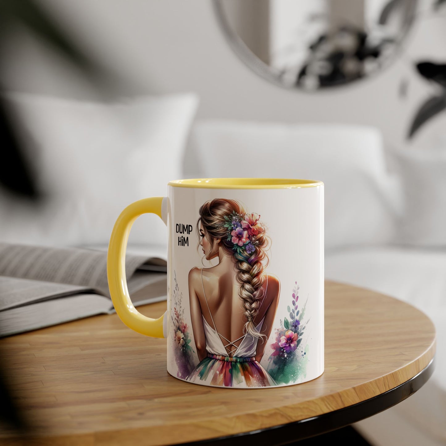 Mug - Dump Him Accent Mug, 11oz