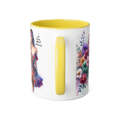 I Can Buy Myself Flowers Accent Mug, 11oz