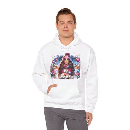 Christmas Hooded Unisex Sweatshirt - Single And Ready to Jingle