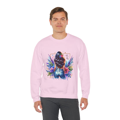 I Don`t  Make Mistakes, I Just Date Them Colorful Art Sweatshirt, Stylish Crewneck, Floral Design, Unisex Apparel, Gift for Her, Cozy Fashion, Unique Artwork Sweatshirt
