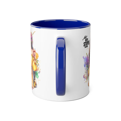 Not With Stupid Anymore Humoristic 11oz Accent Mug