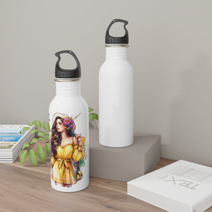 I Don't Make Mistakes, I Date Them Chic Traveling Water Bottle with Inspirational Quote, Reusable for Fitness, Outdoor Adventures, Gym, Eco-Friendly Gift for Her