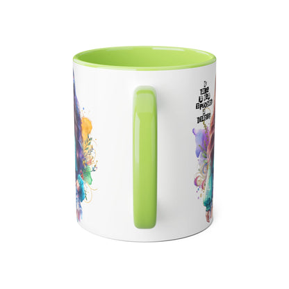 Funny Accent Mug - My Taste in Men is Probably a Disability Humor 11oz Cup