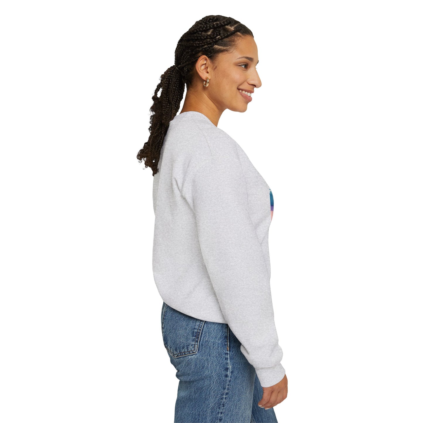 Lost You And Found Me Artistic Unisex Sweatshirt for Comfort and Style - Cozy Apparel, Gift for Her, Trendy Fashion, Relaxed Fit, Casual Wear