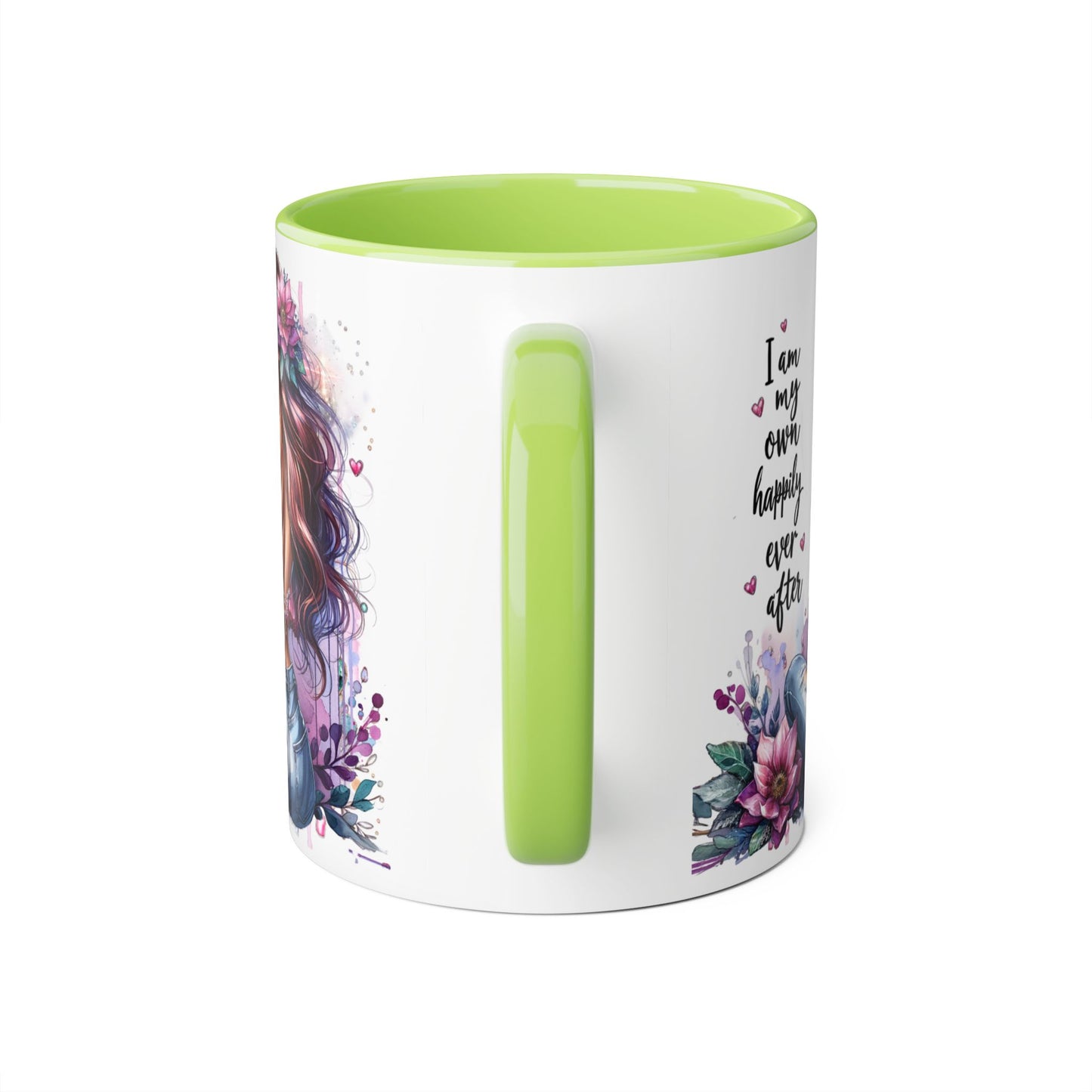 I Am My Own Happily Ever After Empowering Self-Love Accent Mug - 11oz