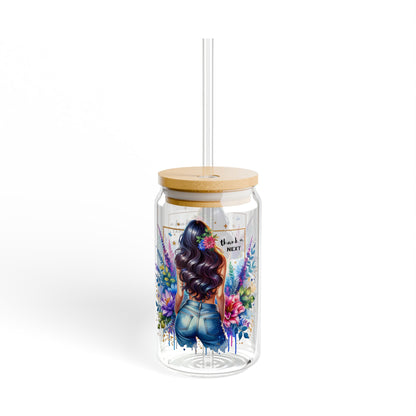 Thank U, Next Colorful Floral Sipper Glass, 16oz Water Bottle, Eco-friendly Beverage Container, Perfect for Gifts, Outdoor Adventures, Summer [...]