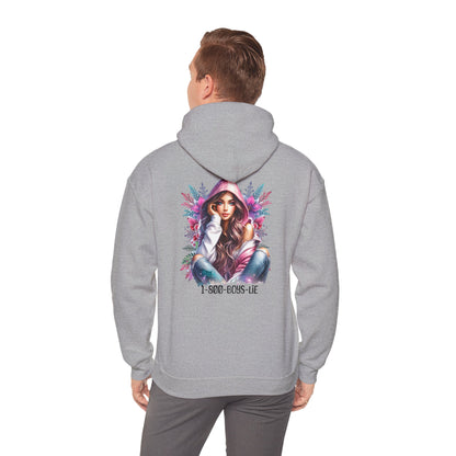 1-800-Boys-Lie Colorful Graphic Hoodie: Fashionable Sweatshirt for Art Lovers, Unisex Casual Wear, Gift for Birthdays, Holidays, Style Statement