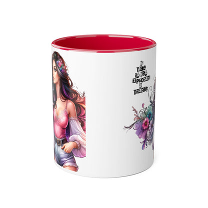 Funny Accent Mug - My Taste in Men is Probably a Disability Humor 11oz Cup
