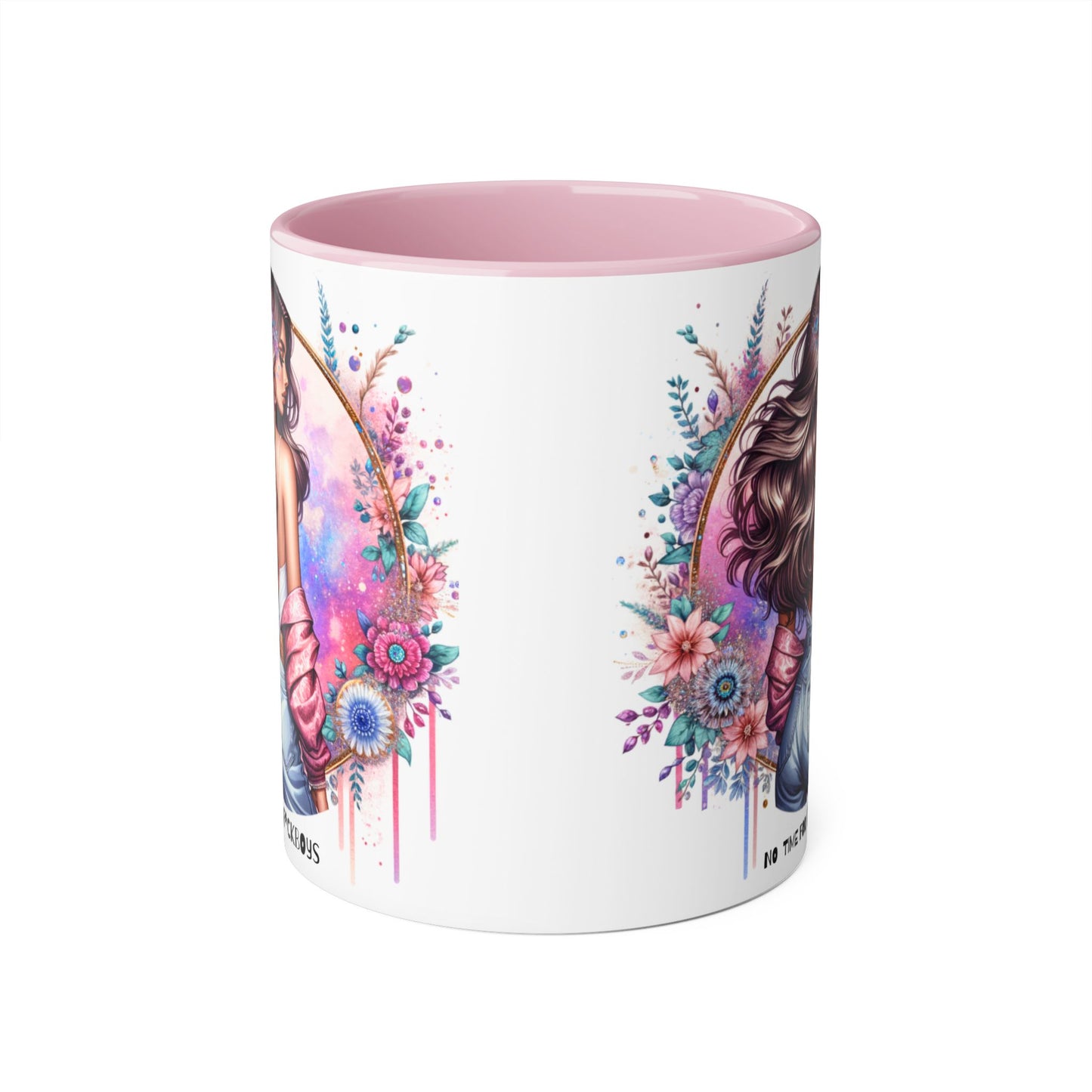 Funny Accent Mug - No Time For F*boys 11oz