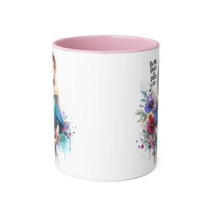 Be My Peace or Peace Out Accent 11oz Mug