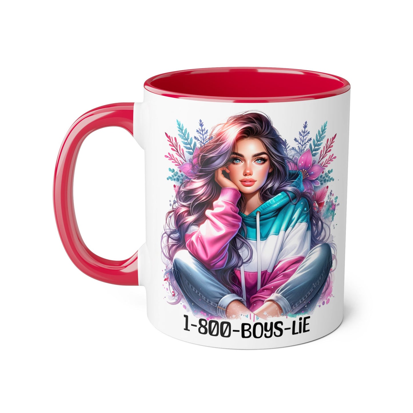 1-800-BOYS-LIE Colorful Feminine Accent Mug with Floral Design - Perfect for Stylish Coffee Lovers, Unique Gift for Birthdays, Holidays, and [...]