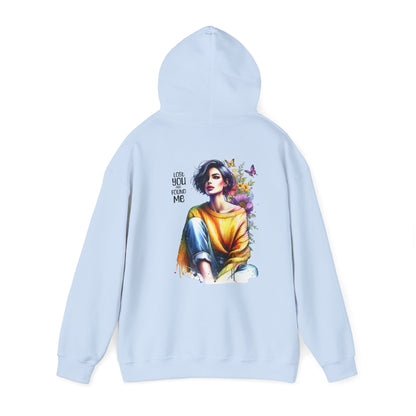 Breakup Hoodie - Unisex Hooded Sweatshirt Lost You and Found Me Design