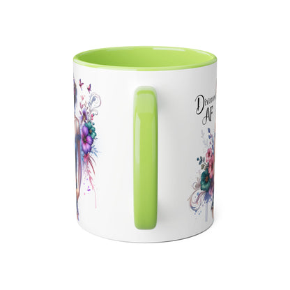 Mug - Divorced AF 11oz Accent Mug